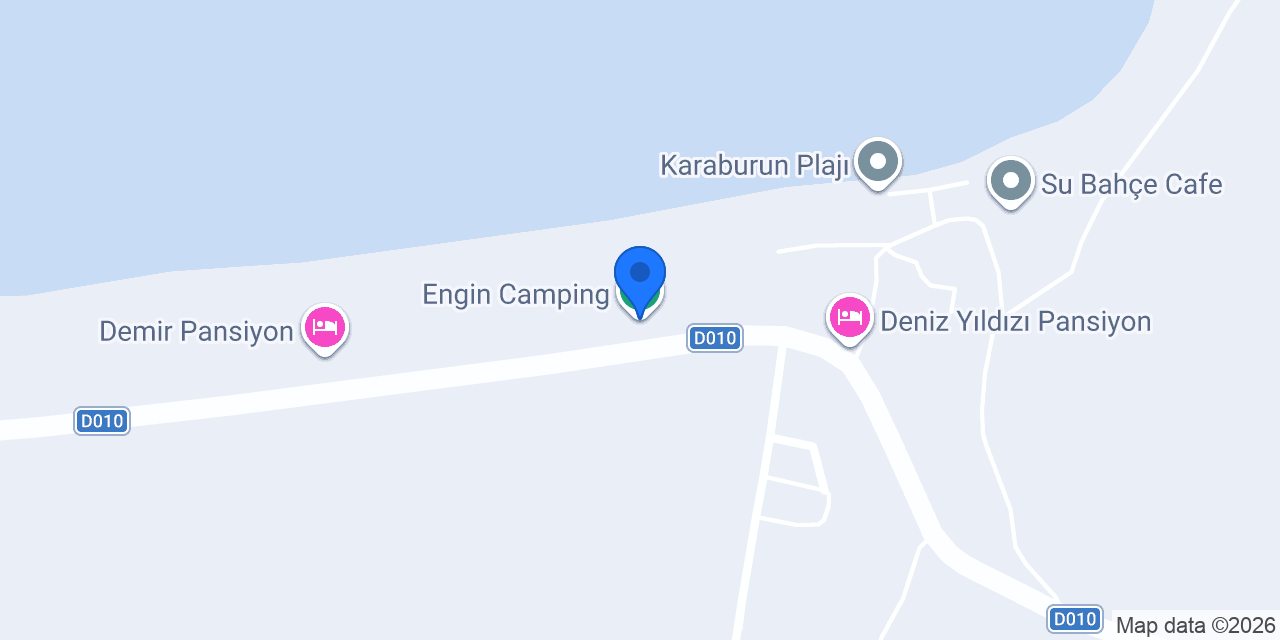 Engin Camping konumu