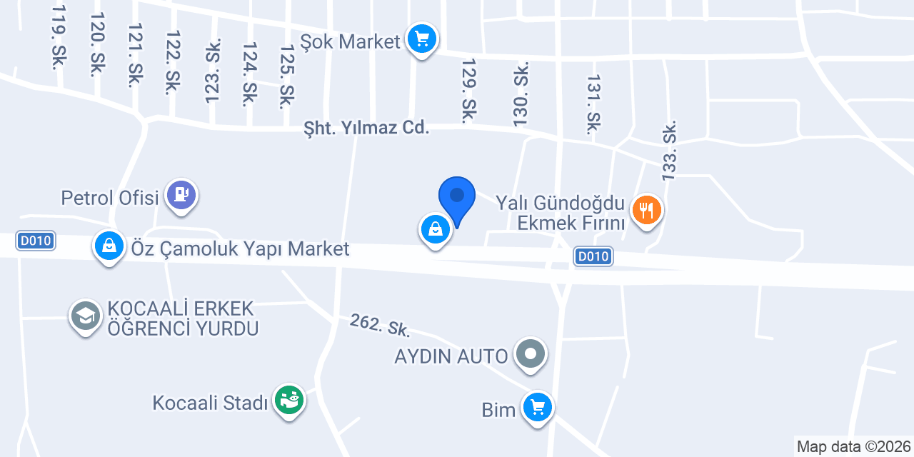 Karamanoğlu oto boya konumu