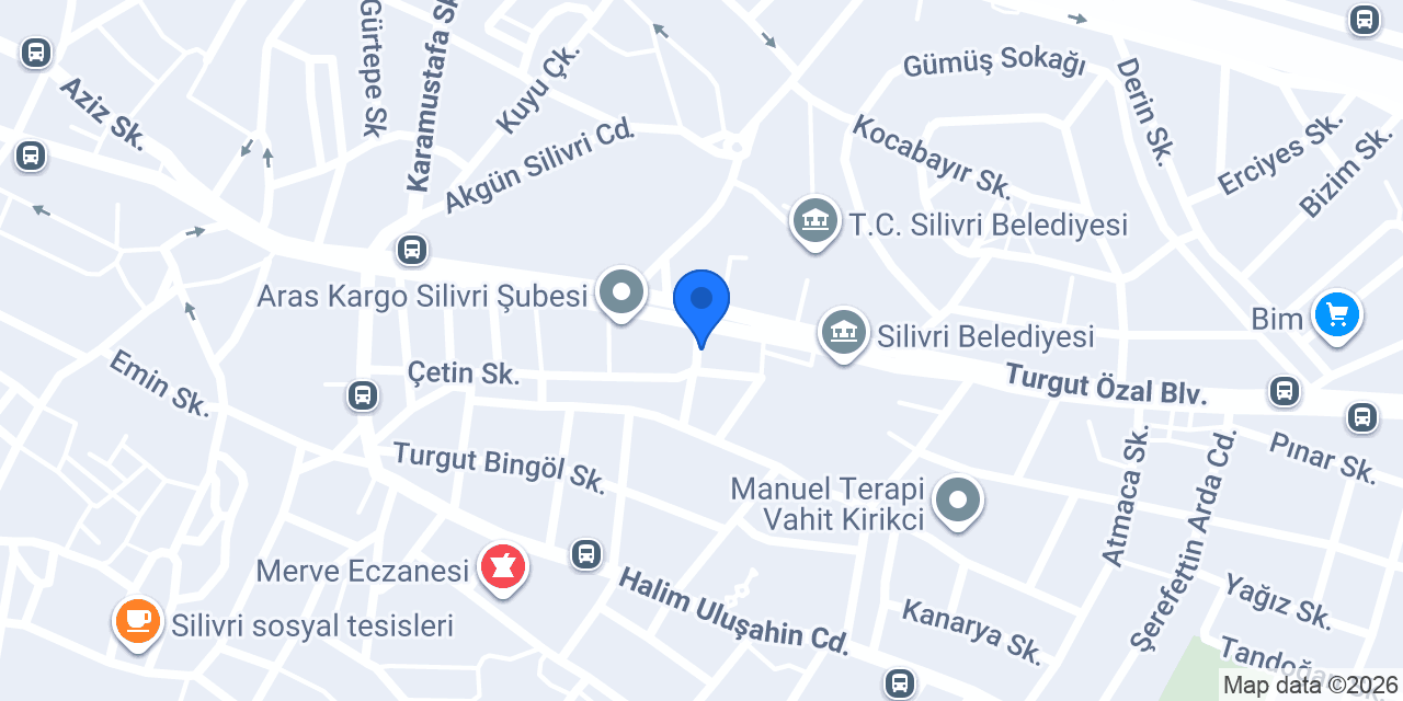 SİLİVRİ YAPI İNŞAAT MİMARLIK konumu