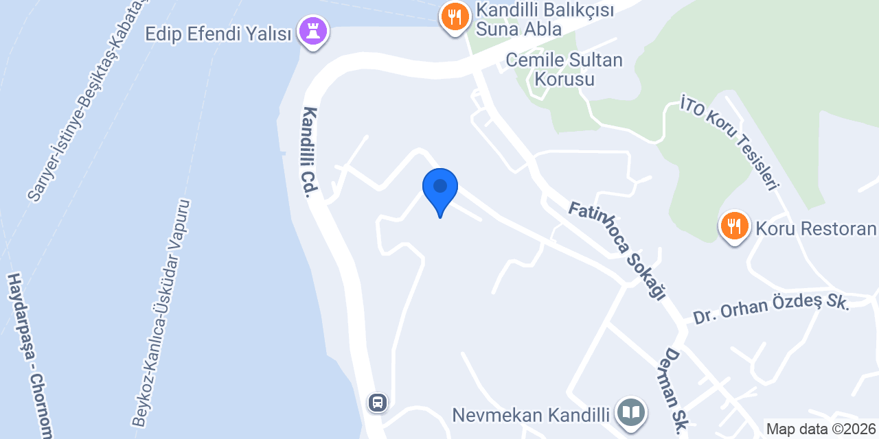 Adile Sultan Sarayı konumu