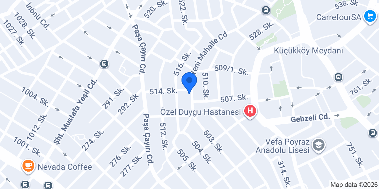 Çiçek Mühendislik konumu