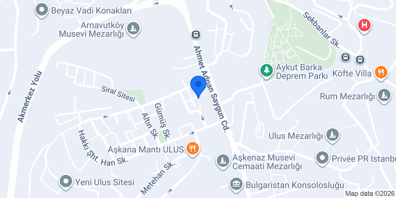 Panvet Veteriner Kliniği konumu