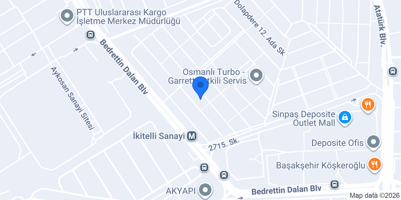 Asya Sanayi Mamülleri konumu