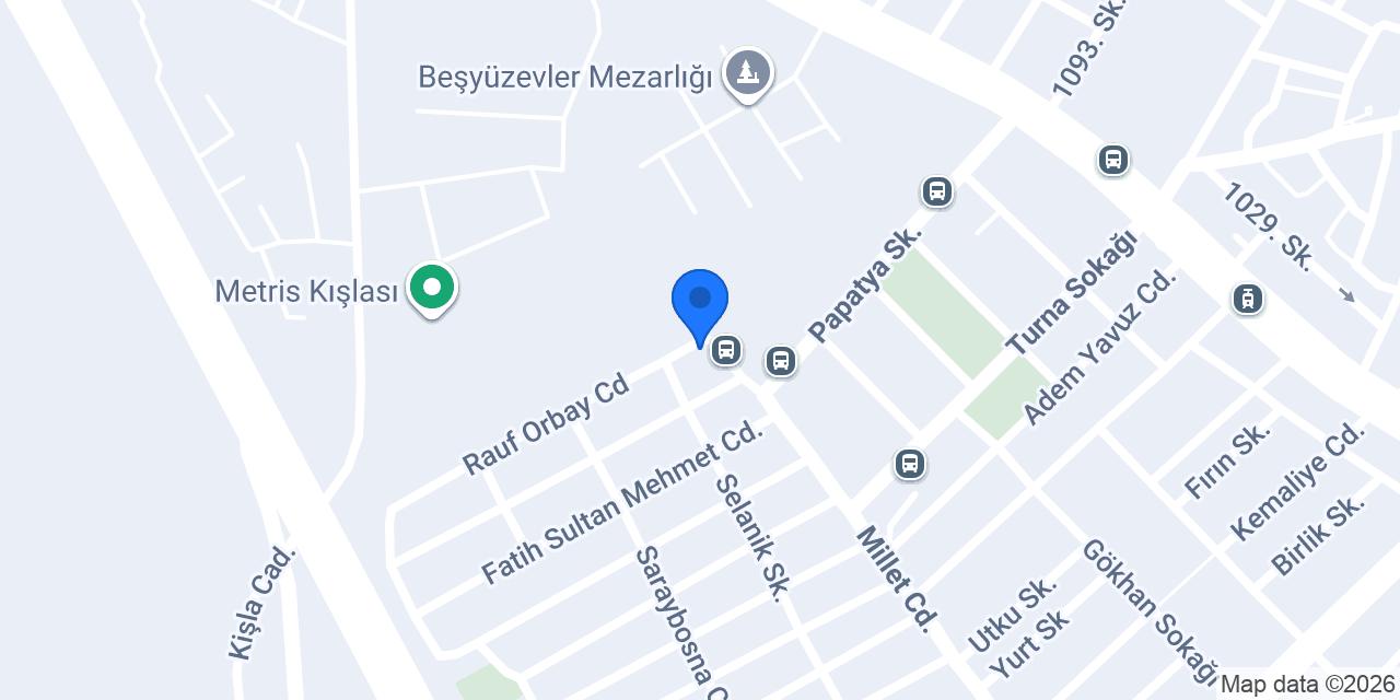Kervan Peyzaj konumu