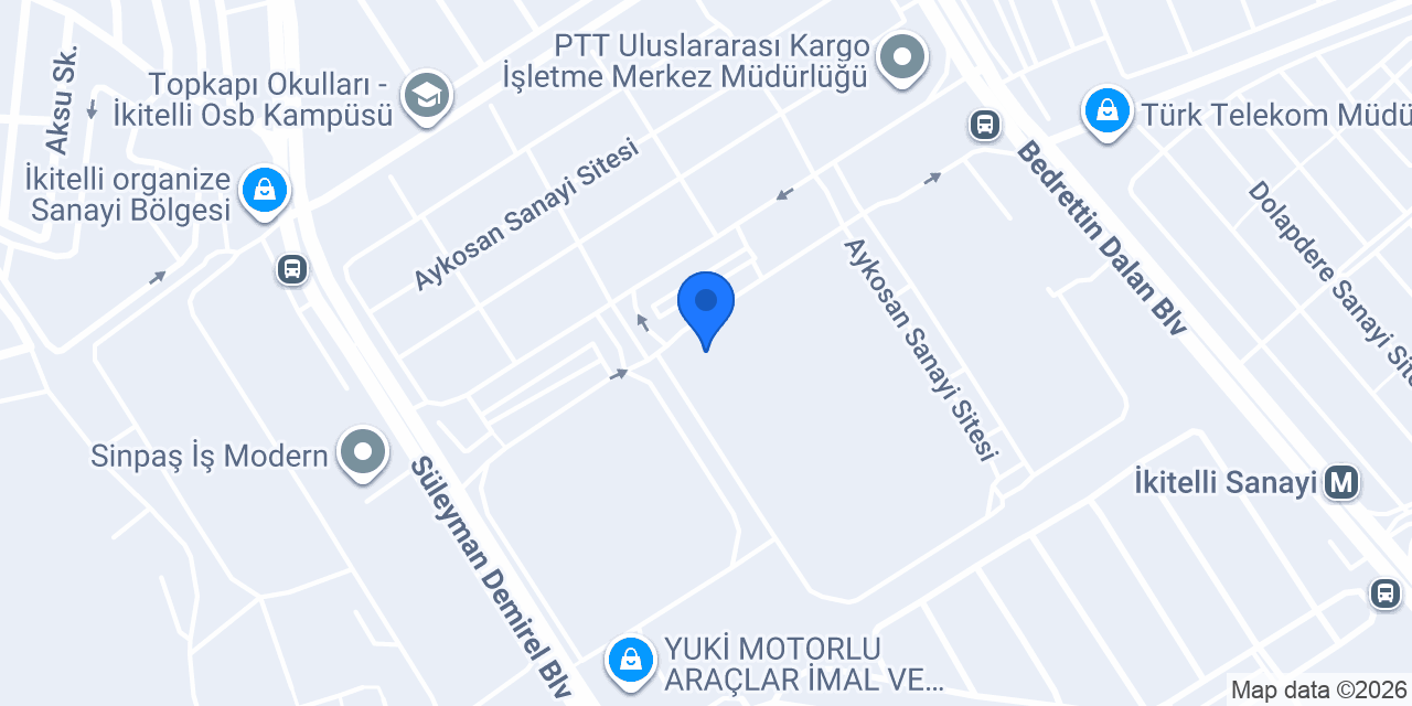 Alfa Plus Aksesuar konumu