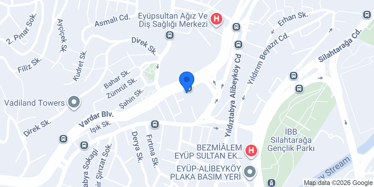 Alibeyköy Ortaokulu konumu