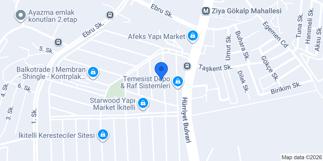 Çetinkaya Ayna Cam konumu