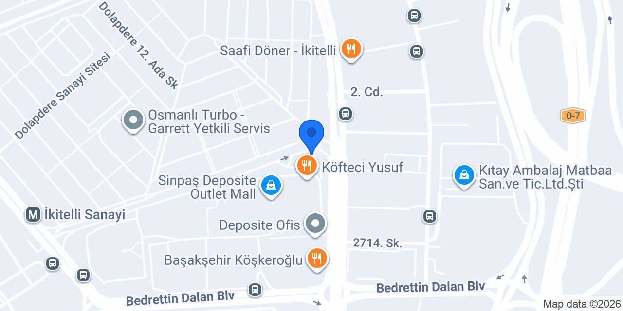 DEPOSİTE TAKSİ konumu