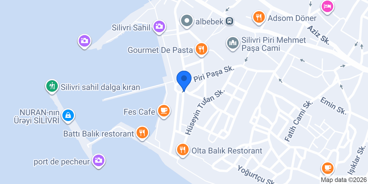 Sütçü İmam Dondurma konumu