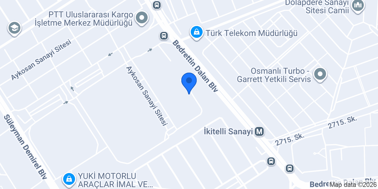Aktif Ofis Anahtar Dolapları konumu