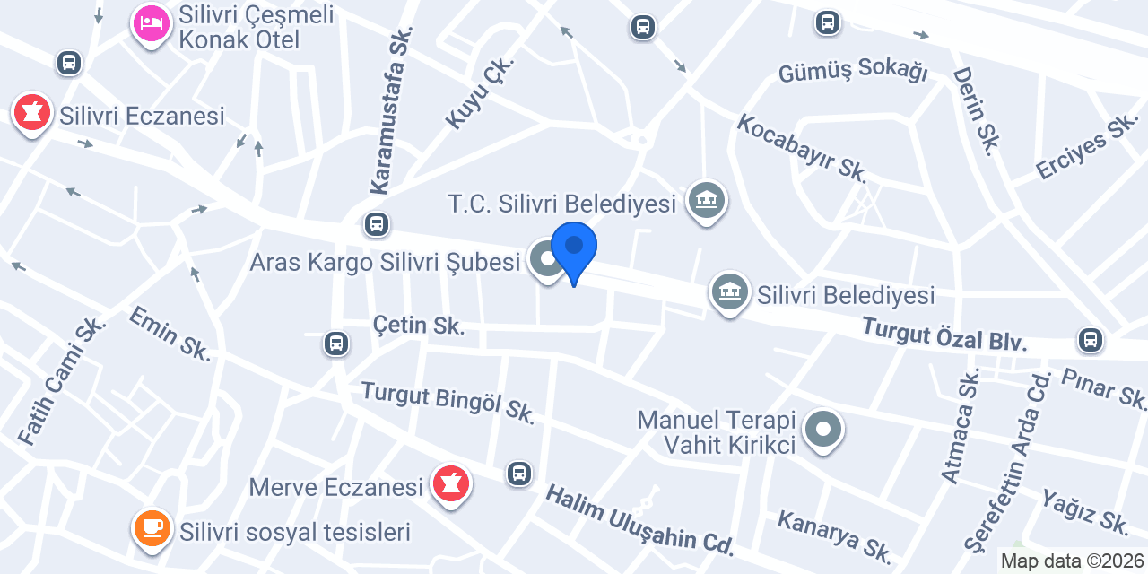 Arslan Ticaret - Marshall Boya konumu