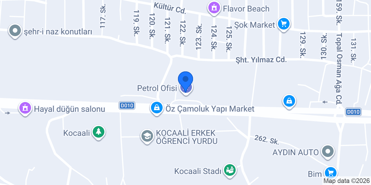 Ada Oto Fren konumu