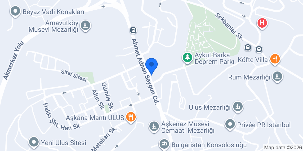 QNB Ulus Şubesi konumu