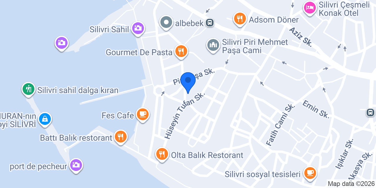Deva Kitap Evi konumu
