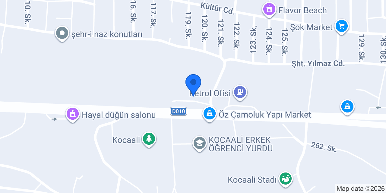 Kocaali Ada Konteyner - Güzeller Yapı Metal konumu