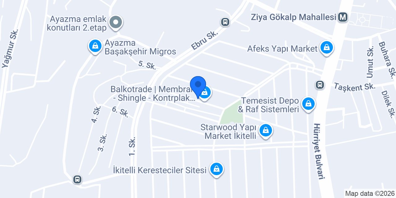BALCIOĞLU ORMAN ÜRÜNLERİ İNŞ.MALZ.SAN.TİC.LTD.ŞTİ. - İKİTELLİ konumu