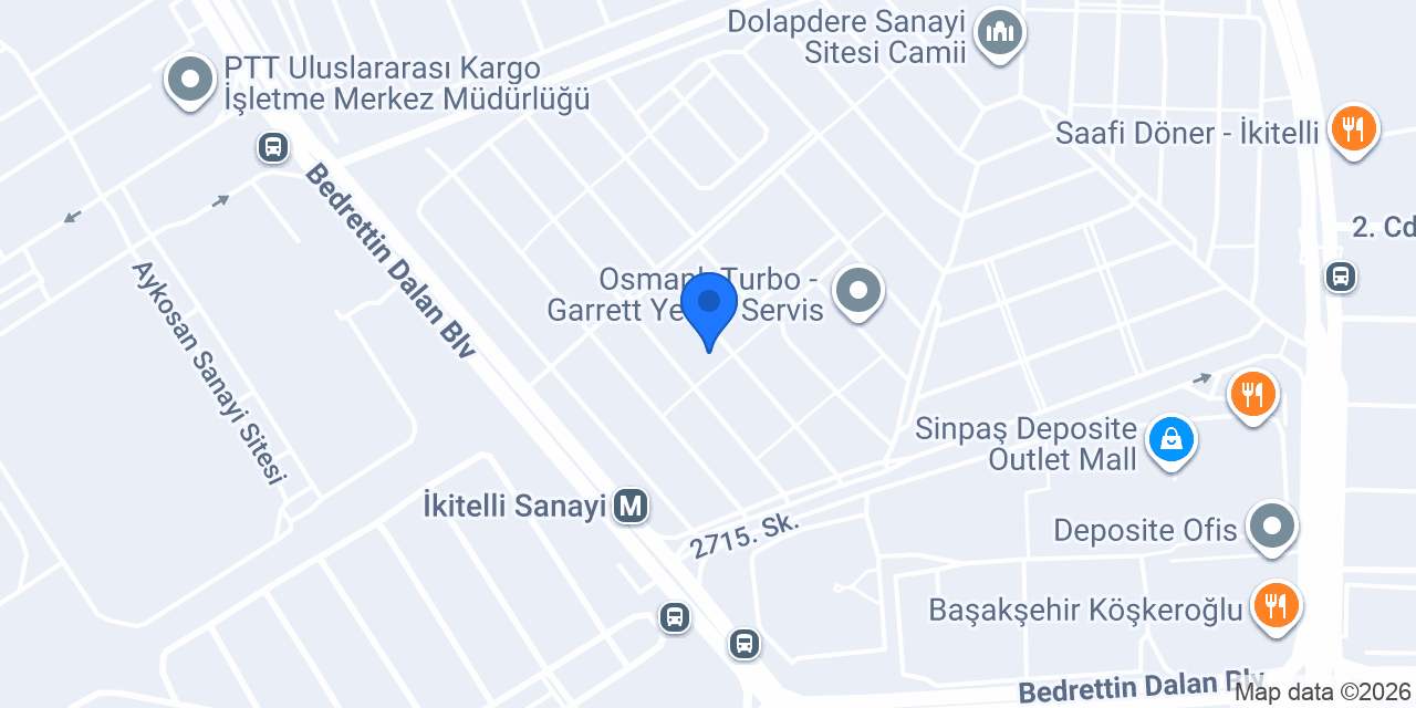 Başkurt Uğurlu Otomotiv konumu