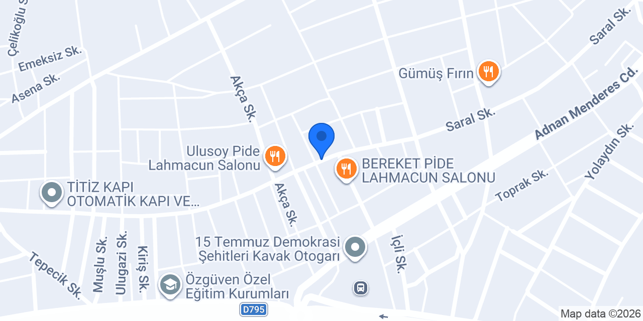 Tuğba Mobilya | Samsun konumu
