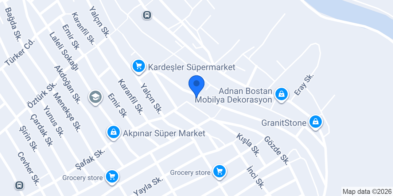Billur Hali Yikama Fabrikasi konumu