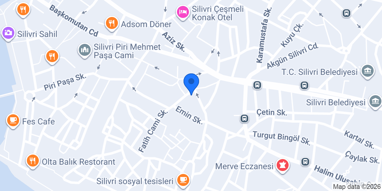 Turkuaz kafe konumu