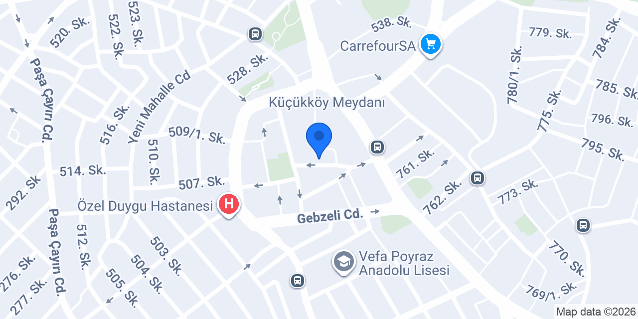 Çıtır Cafe konumu