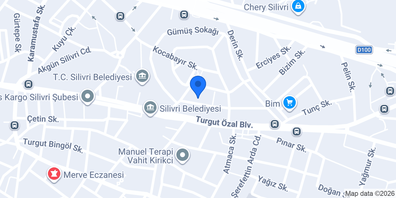 Mercan Eczanesi konumu