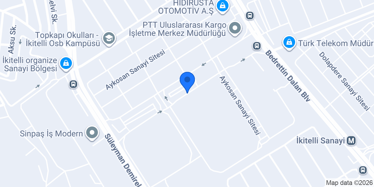 Öztürk Kafeterya konumu