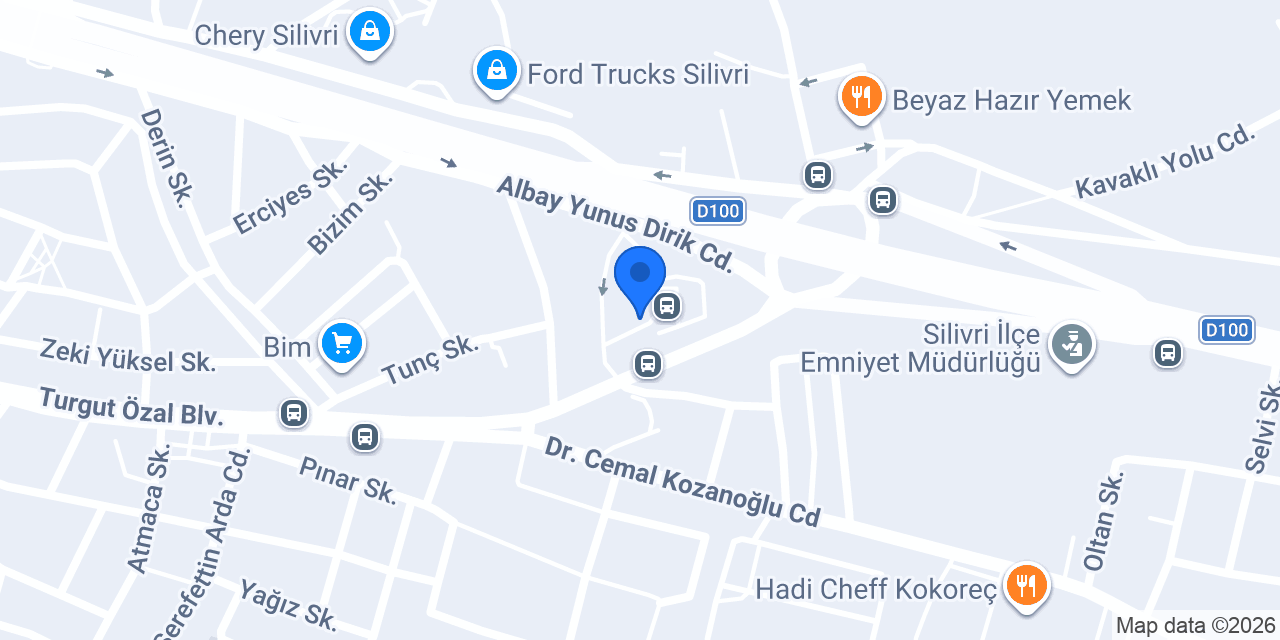 Metro Turizm konumu
