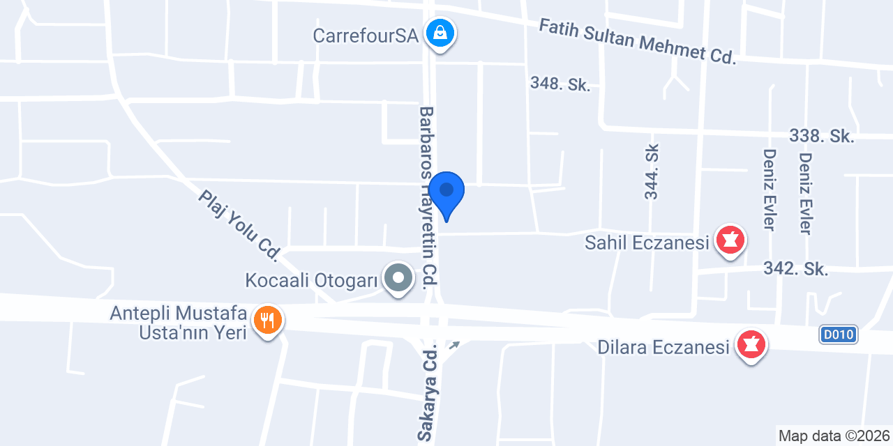 Yaşar Ekşi İnşaat Emlak konumu
