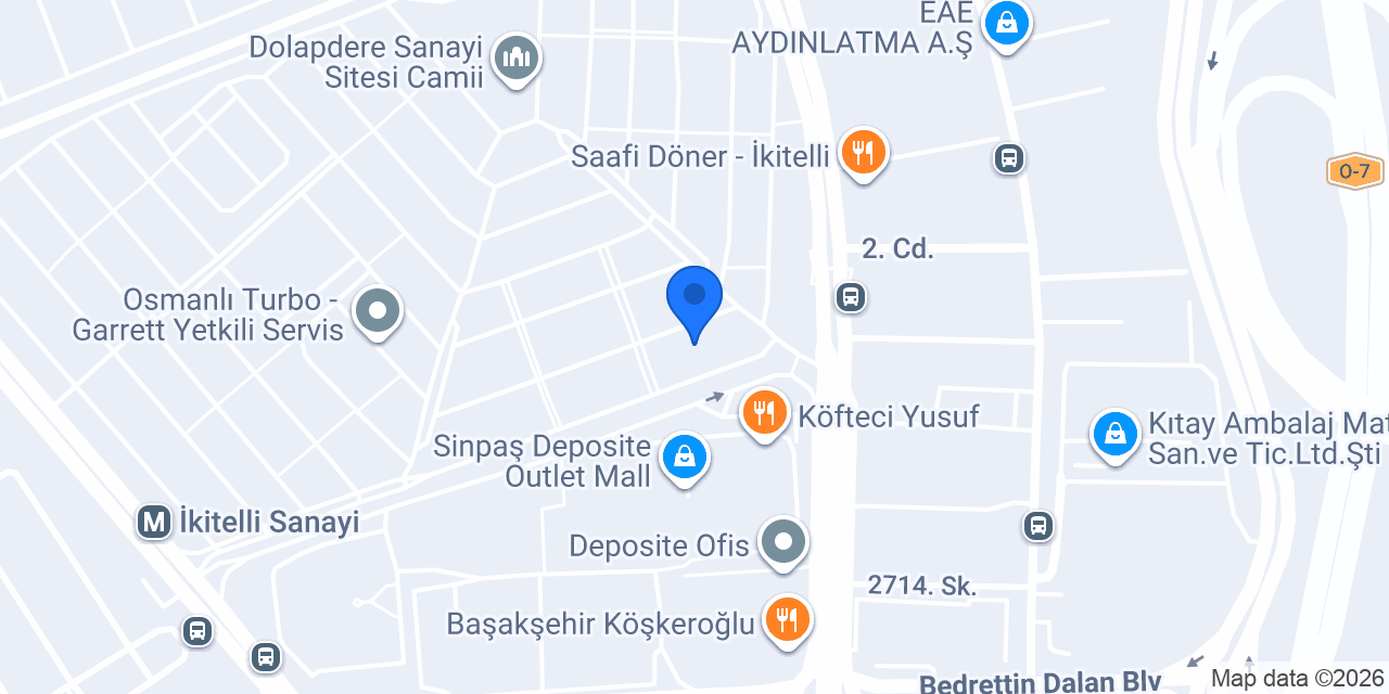 CASA HİDROLİK HORTUM konumu