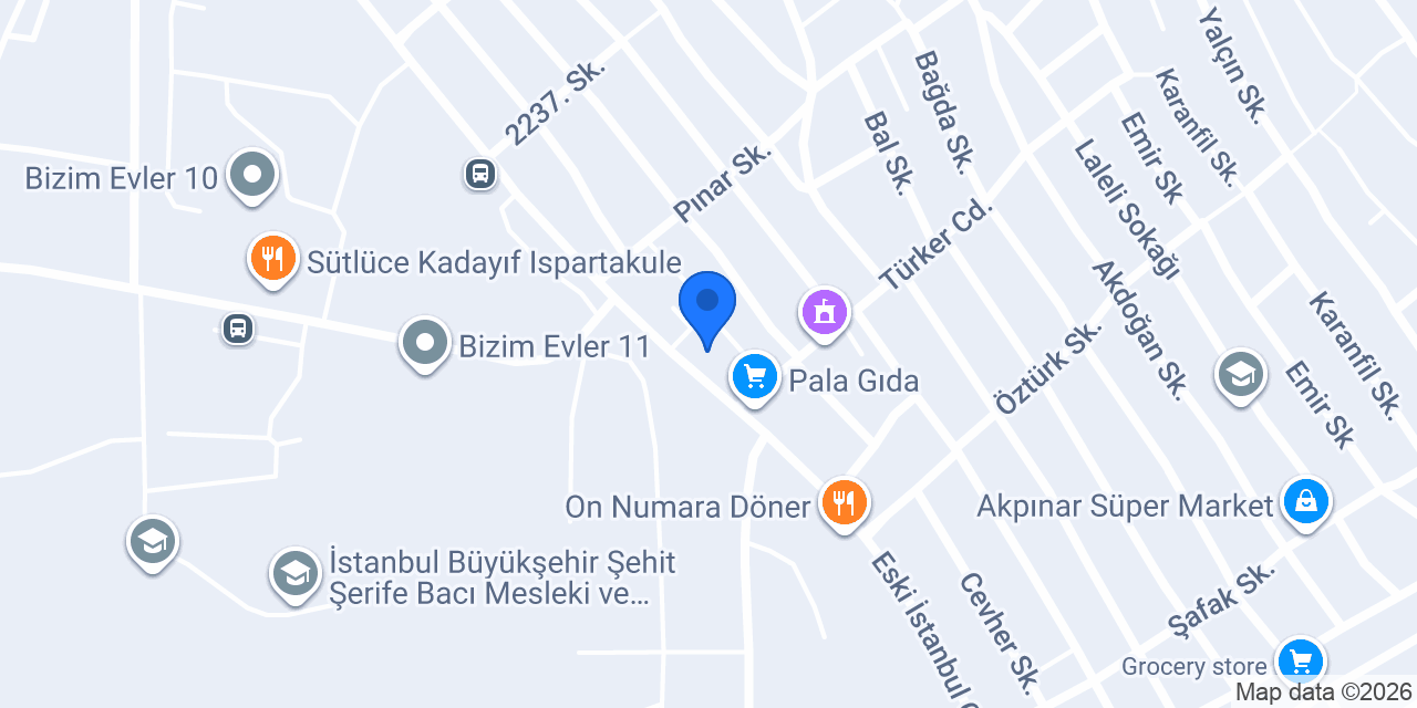Ali Baba Kanatçı konumu