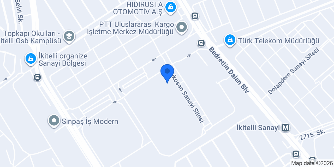 Özdemir Reklam konumu