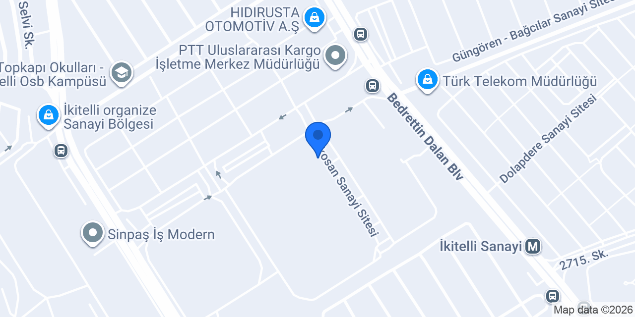 Caddeko konumu
