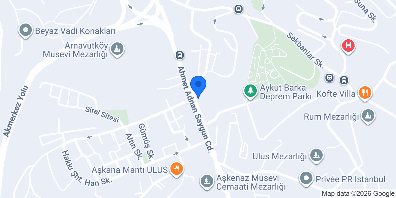 Yapı Kredi - Ulusmahallesi Şubesi konumu