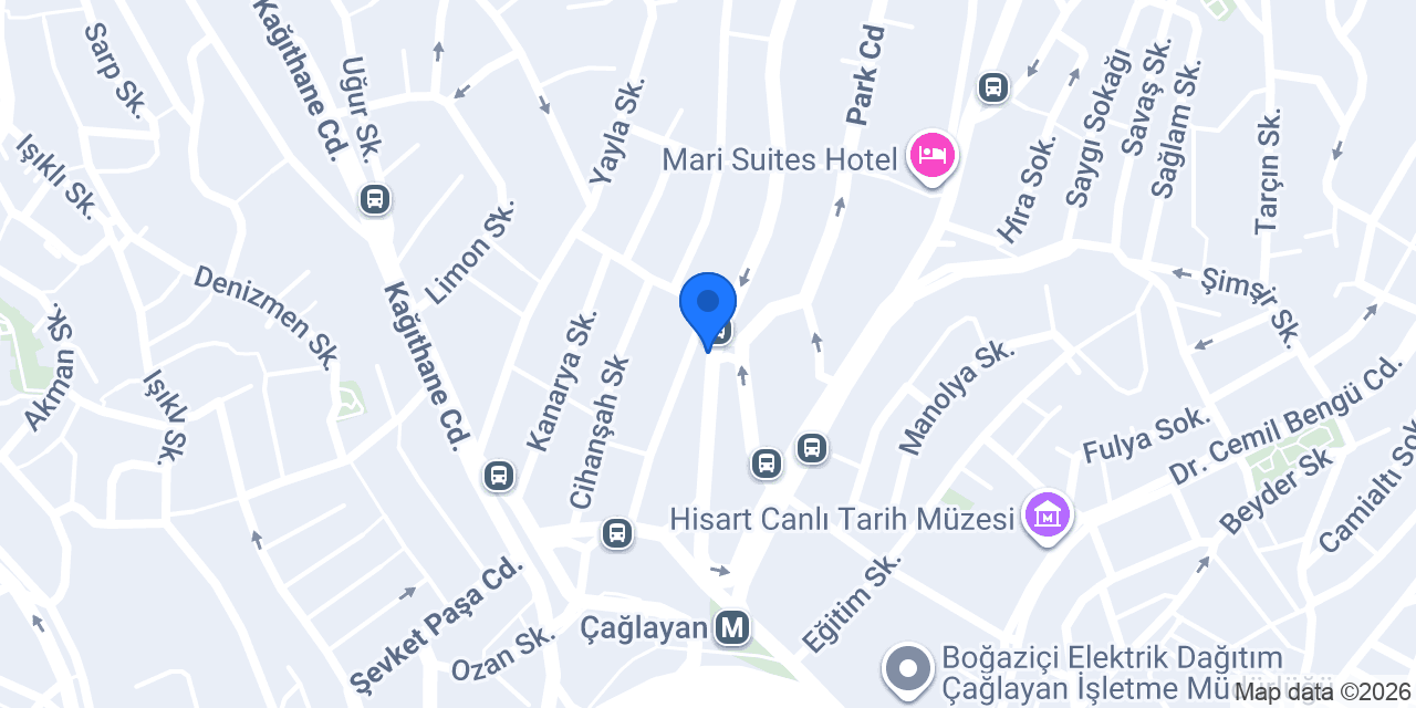 Arıman Sürücü Kursu konumu