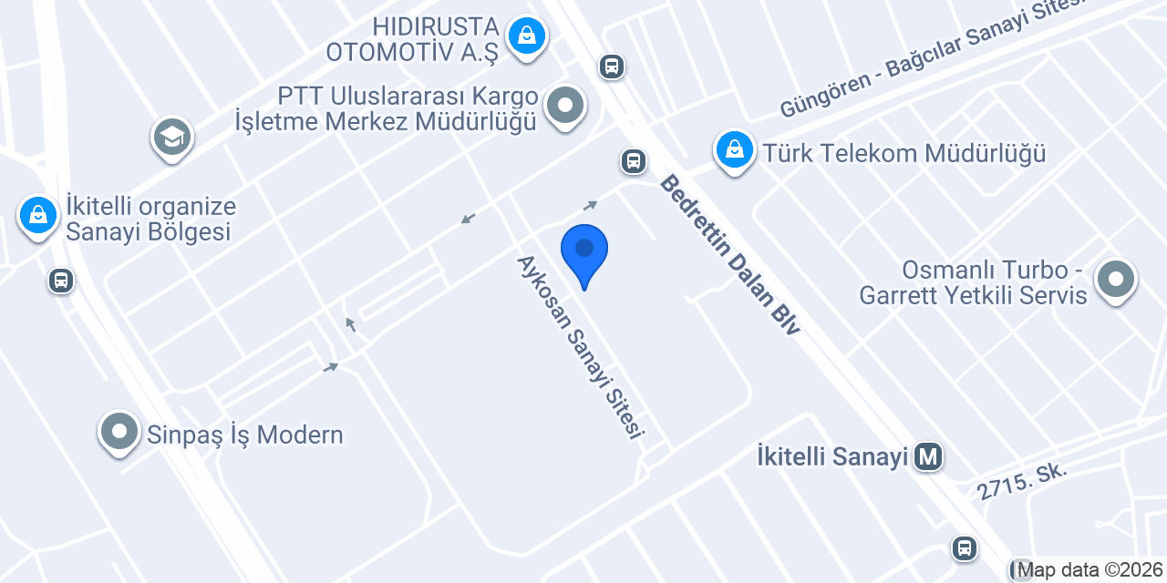 Erpin Web Tasarım ve E-Ticaret Ajansı konumu