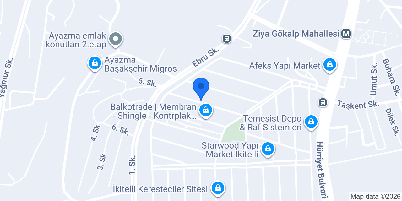 Egebey Orman Ürünleri konumu