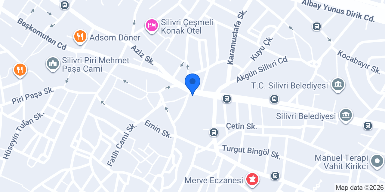 Silivri sansiro parfüm konumu