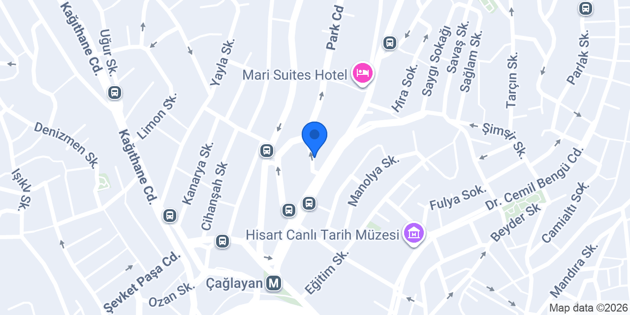 Gelişim Hukuk Bürosu konumu