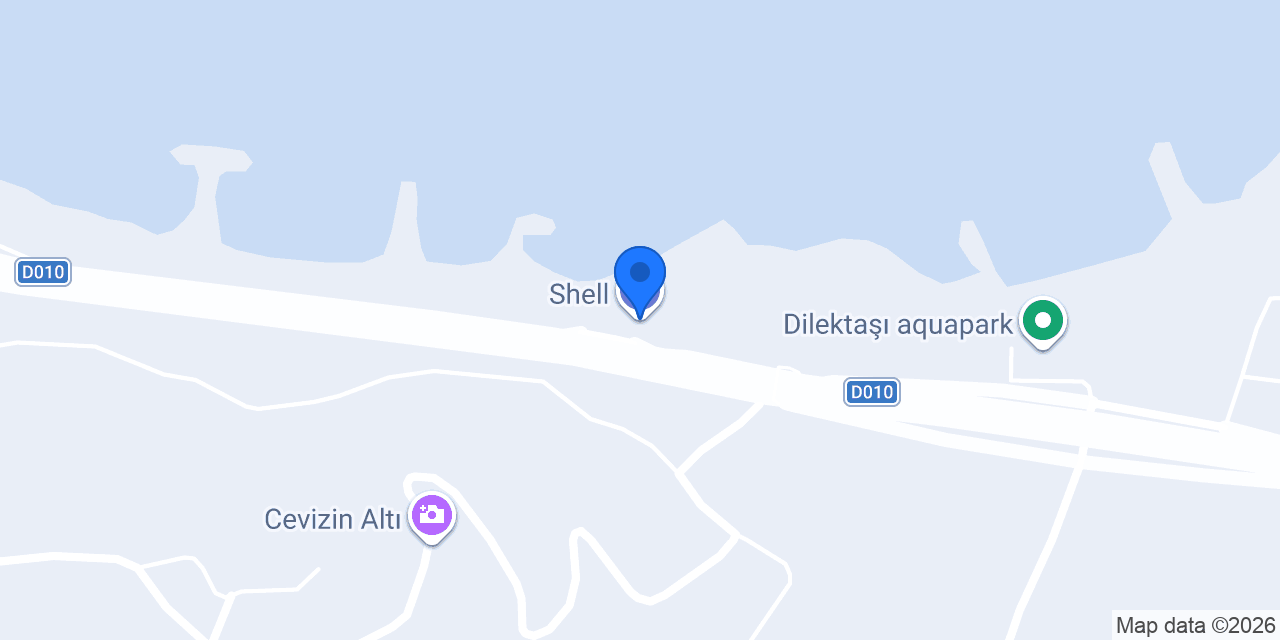 Shell konumu