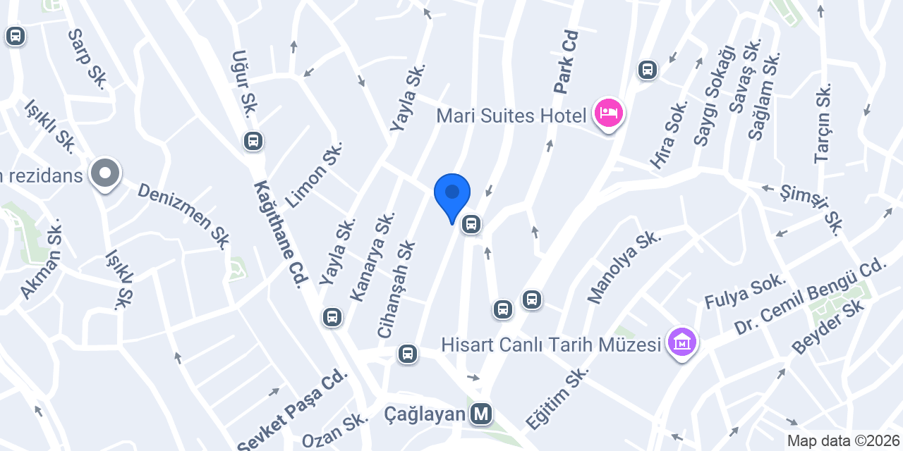 Çeken Plaza konumu