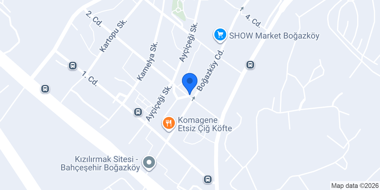 Şener Yılmaz bayan kuaförü konumu
