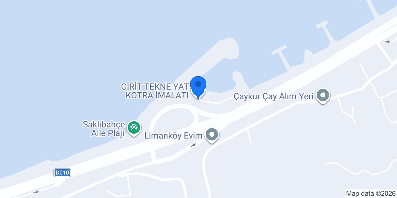 GİRİT TEKNE YAT KOTRA İMALATI konumu