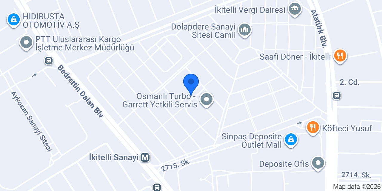 Kristal Erkek Kuaförü konumu