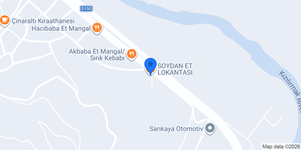SOYDAN ET LOKANTASI konumu