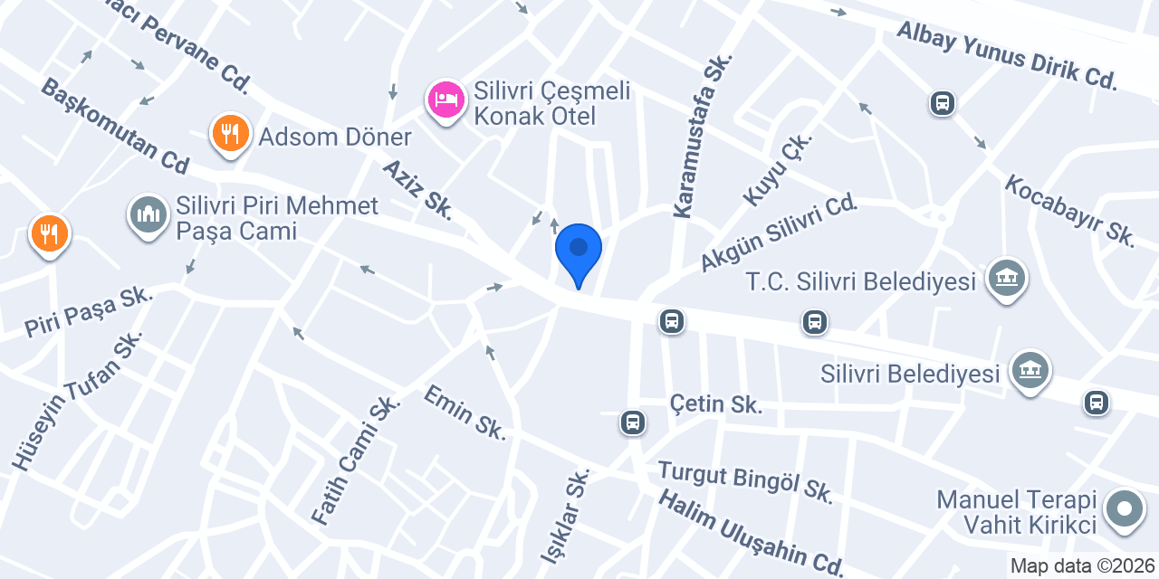 Oses Çiğ Köfte konumu