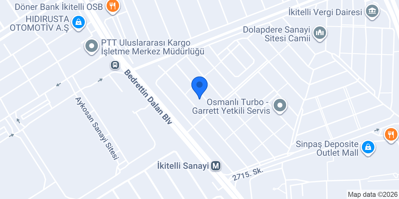 Gökçe Ticari Araçlar konumu