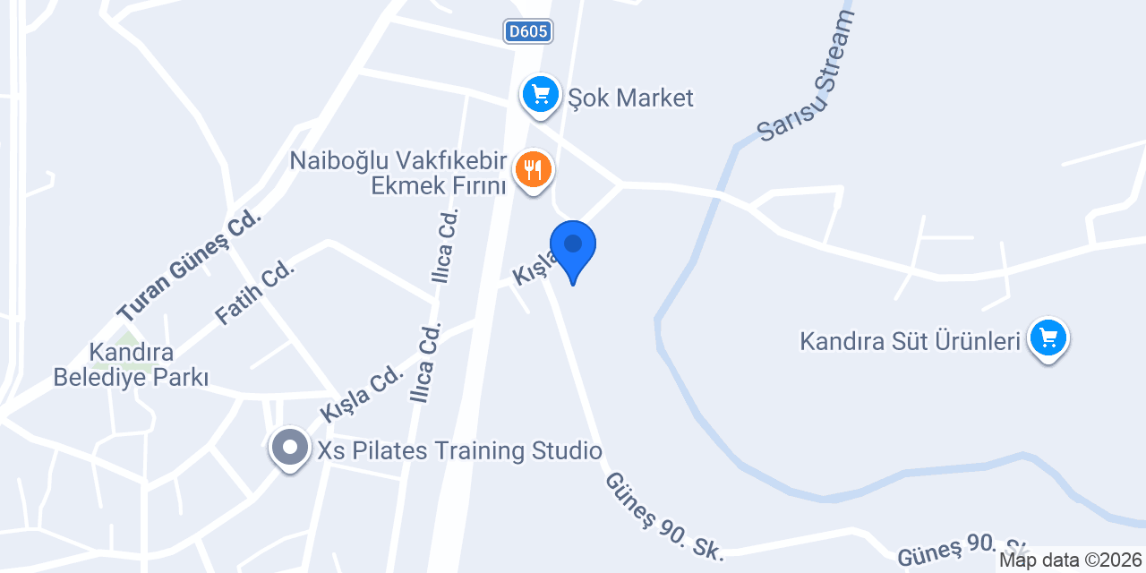 MARTAŞ A.Ş. KANDIRA konumu