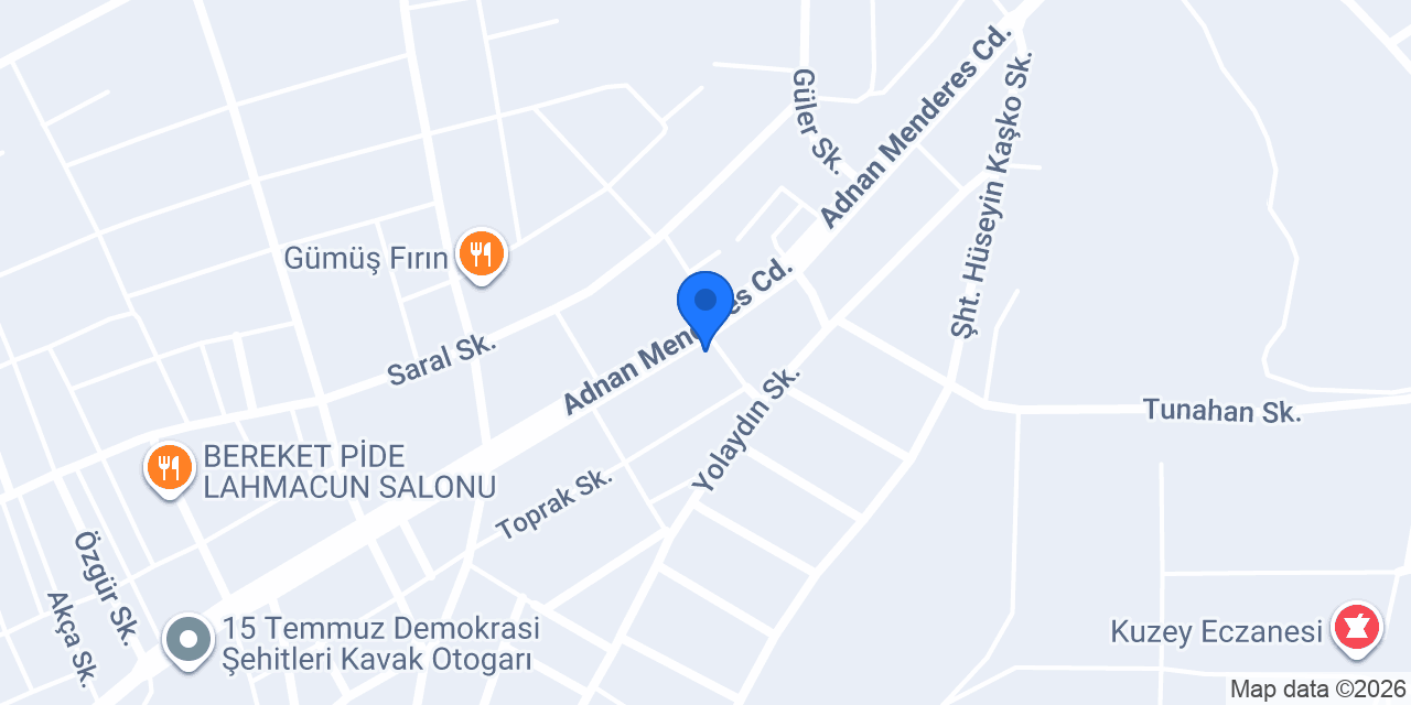 Yaşardoğu Eczanesi konumu