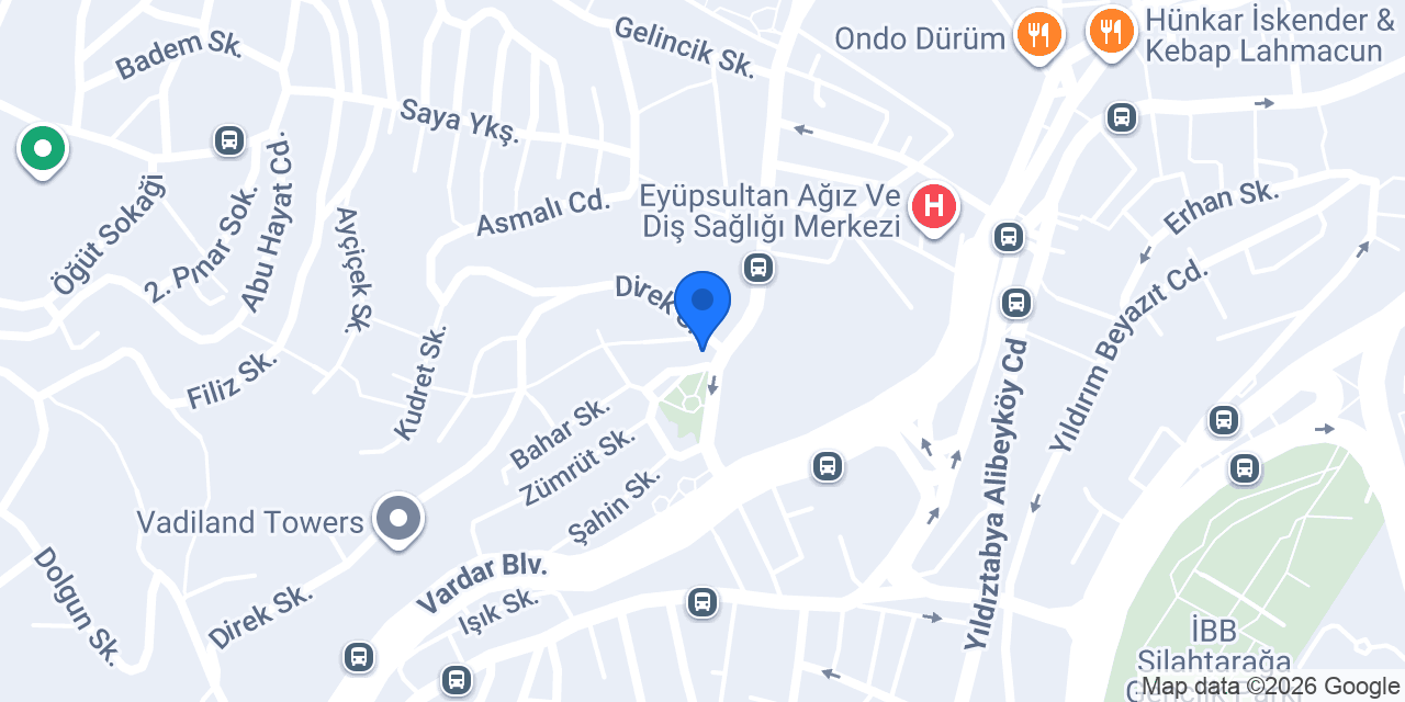 Karadolap Börek Salonu konumu